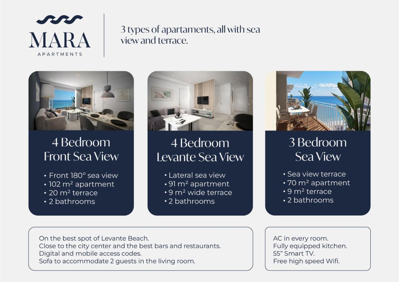 Mara Boutique Apartments Μπένιντορμ Εξωτερικό φωτογραφία